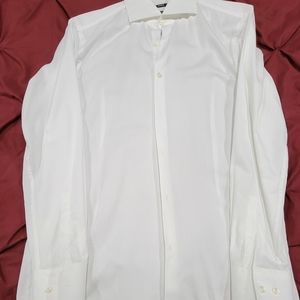 Hugo Boss white dress shirt, size 15 like new